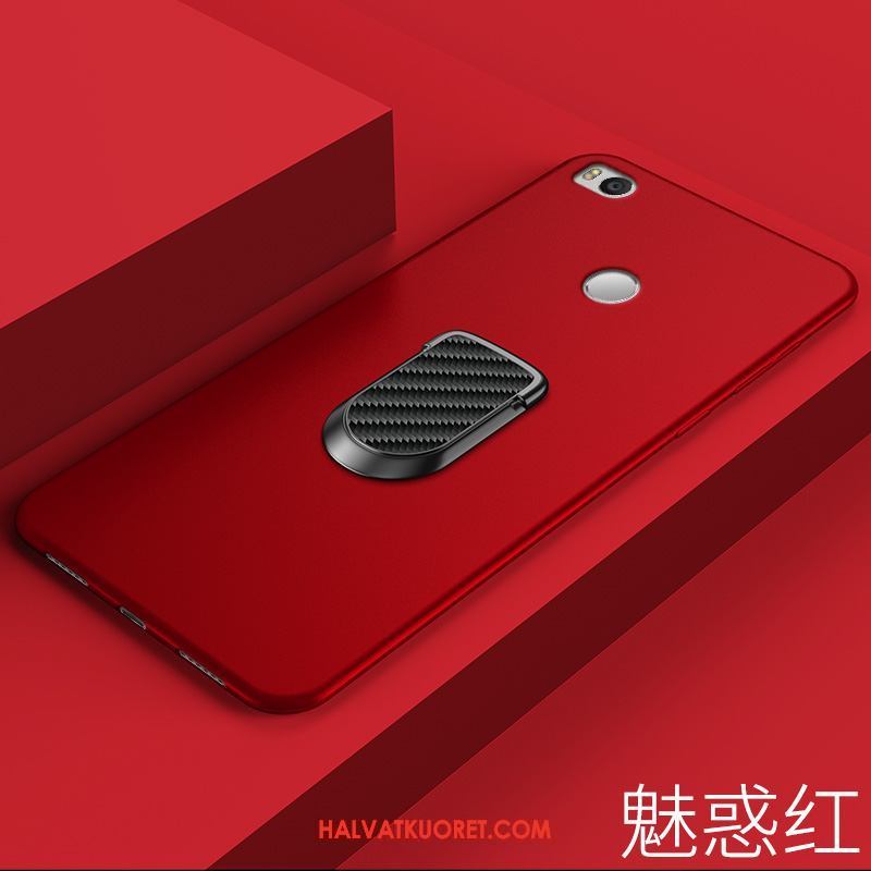 Xiaomi Mi Max 2 Kuoret Persoonallisuus Yksinkertainen Puhelimen, Xiaomi Mi Max 2 Kuori Magneettinen Pesty Suede Beige