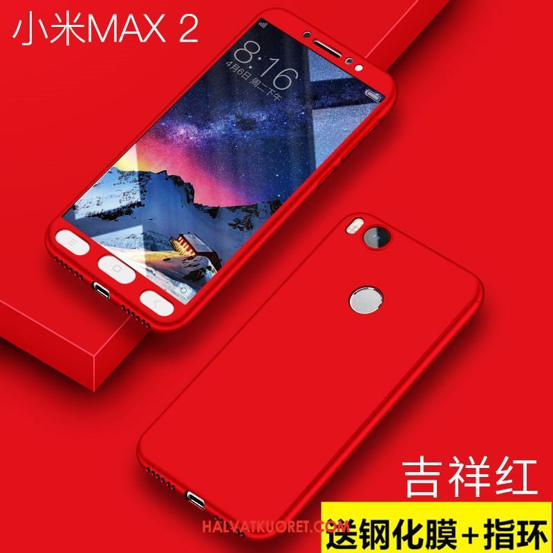 Xiaomi Mi Max 2 Kuoret Pesty Suede Suojaus, Xiaomi Mi Max 2 Kuori All Inclusive Pieni Beige