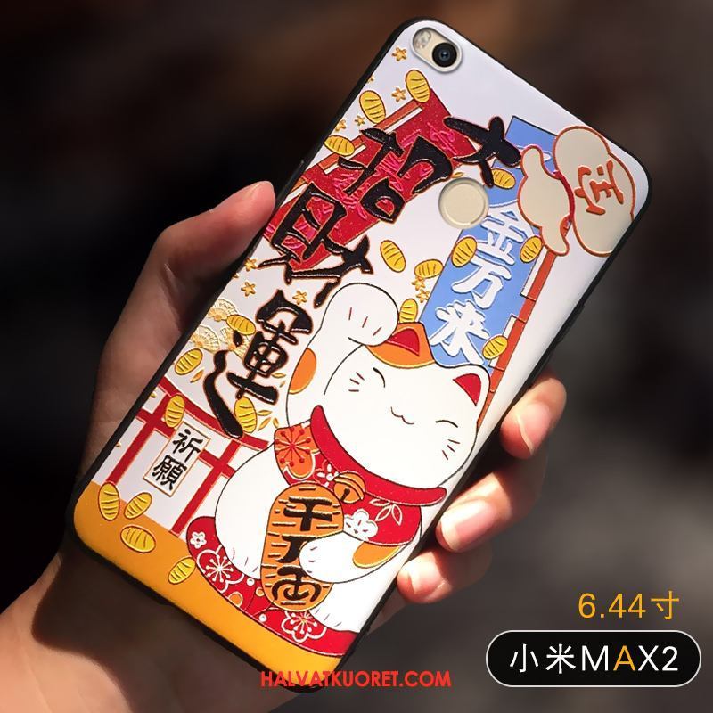Xiaomi Mi Max 2 Kuoret Punainen Tide-brändi Persoonallisuus, Xiaomi Mi Max 2 Kuori Kotelo Kissa Beige