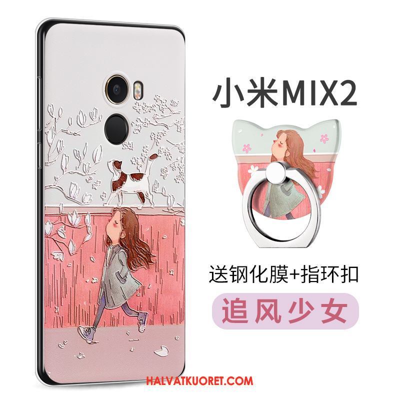 Xiaomi Mi Mix 2 Kuoret All Inclusive Murtumaton, Xiaomi Mi Mix 2 Kuori Kotelo Pieni Beige