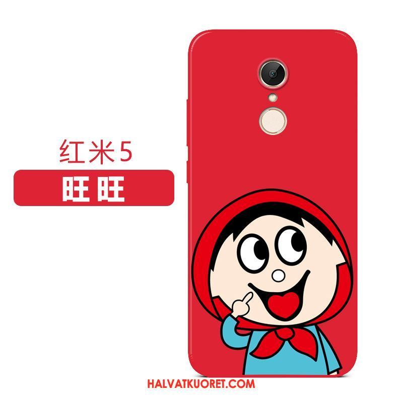 Xiaomi Redmi 5 Kuoret Puhelimen All Inclusive, Xiaomi Redmi 5 Kuori Pehmeä Neste Ripustettavat Koristeet Beige