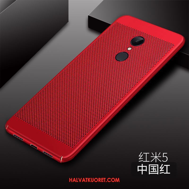 Xiaomi Redmi 5 Kuoret Yksinkertainen Kukkakuvio, Xiaomi Redmi 5 Kuori Trendi Murtumaton Beige