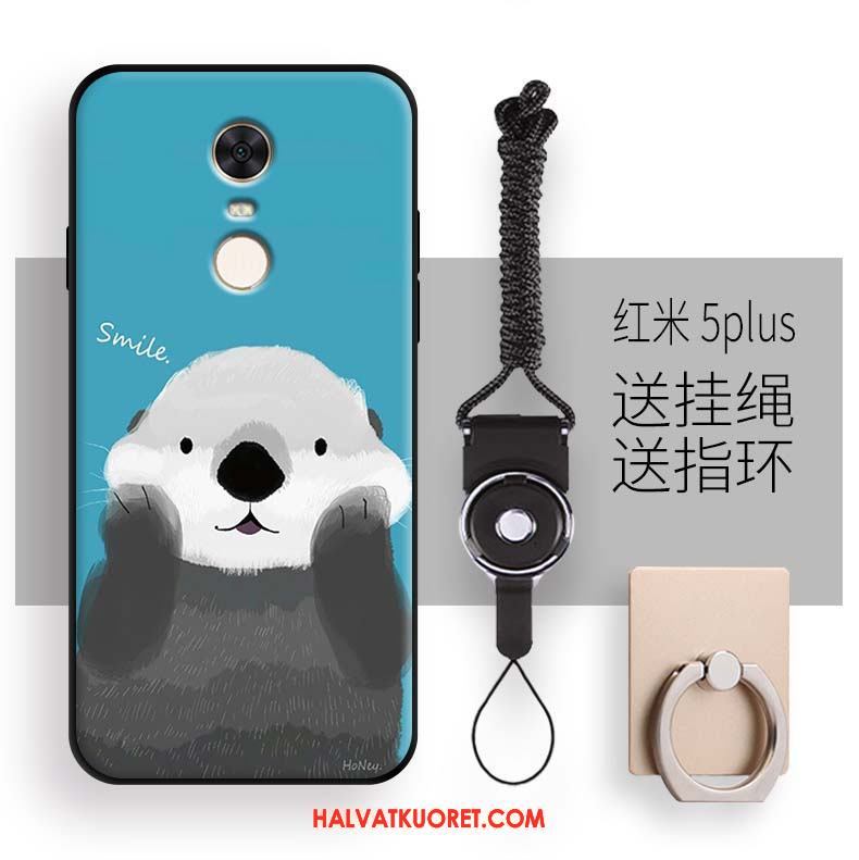 Xiaomi Redmi 5 Plus Kuoret Eläin Murtumaton Bear, Xiaomi Redmi 5 Plus Kuori Susi Beige