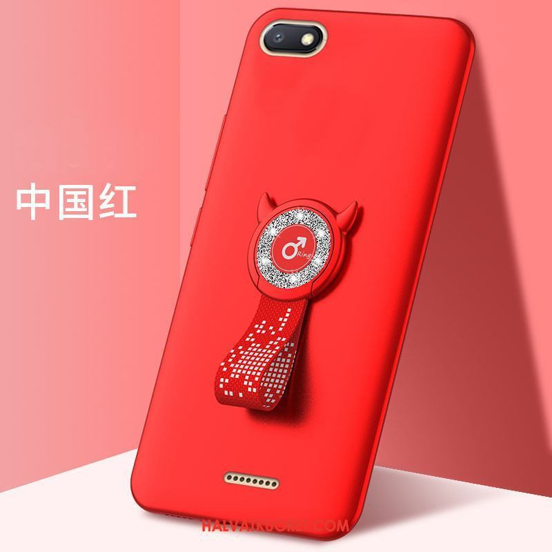 Xiaomi Redmi 6a Kuoret Suojaus Net Red Pieni, Xiaomi Redmi 6a Kuori Ripustettavat Koristeet All Inclusive Beige