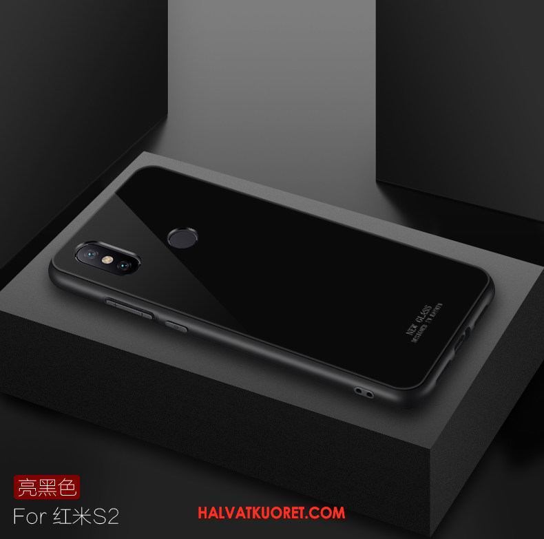 Xiaomi Redmi S2 Kuoret Lasi Punainen Silikoni, Xiaomi Redmi S2 Kuori Valkoinen Puhelimen Beige