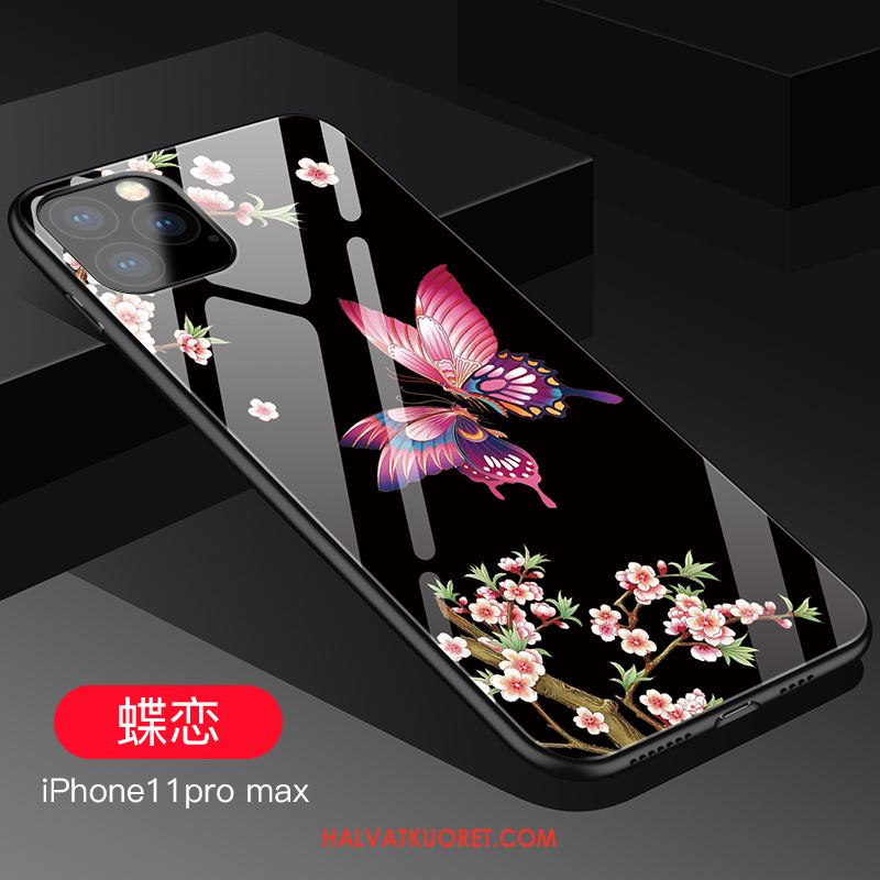 iPhone 11 Pro Max Kuoret Persoonallisuus Ohut Peili, iPhone 11 Pro Max Kuori Musta Net Red