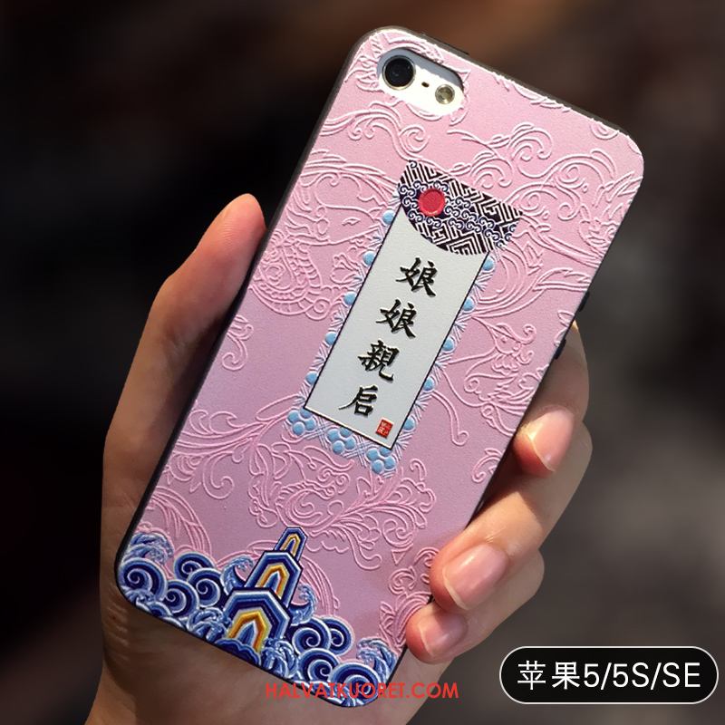 iPhone 5 / 5s Kuoret All Inclusive Murtumaton Kiinalainen Tyyli, iPhone 5 / 5s Kuori Luova Kotelo