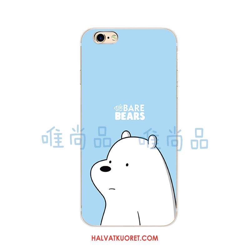 iPhone 5c Kuoret Bear Silikoni Persoonallisuus, iPhone 5c Kuori Kotelo Sininen Nackte Farbe