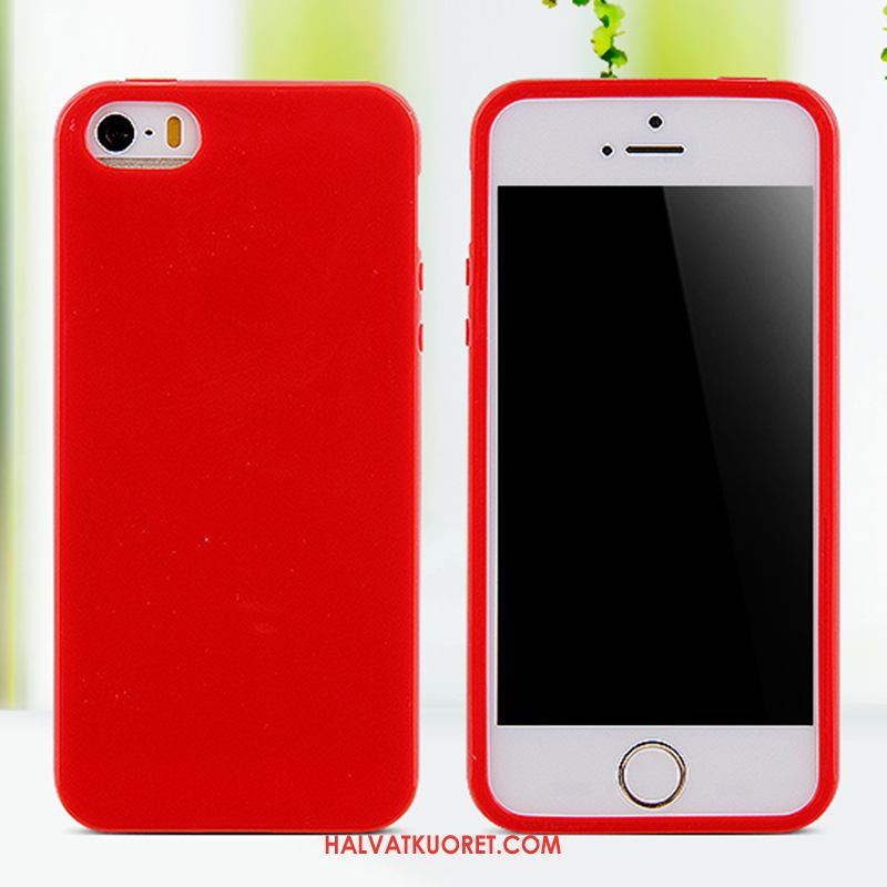 iPhone 5c Kuoret Punainen L Puhelimen, iPhone 5c Kuori Musta Suojaus
