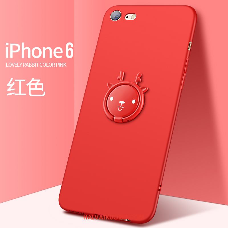 iPhone 6 / 6s Kuoret Punainen Kotelo Sarjakuva, iPhone 6 / 6s Kuori All Inclusive Murtumaton
