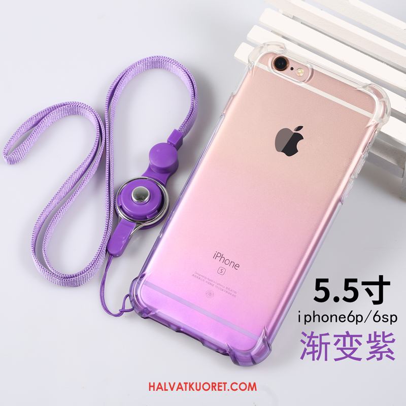 iPhone 6 / 6s Plus Kuoret Kaltevuus Violetti Ripustettavat Koristeet, iPhone 6 / 6s Plus Kuori Puhelimen Murtumaton