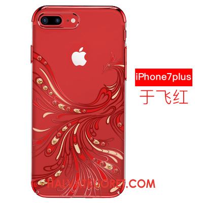 iPhone 7 Plus Kuoret Strassi Kova Punainen, iPhone 7 Plus Kuori Suojaus