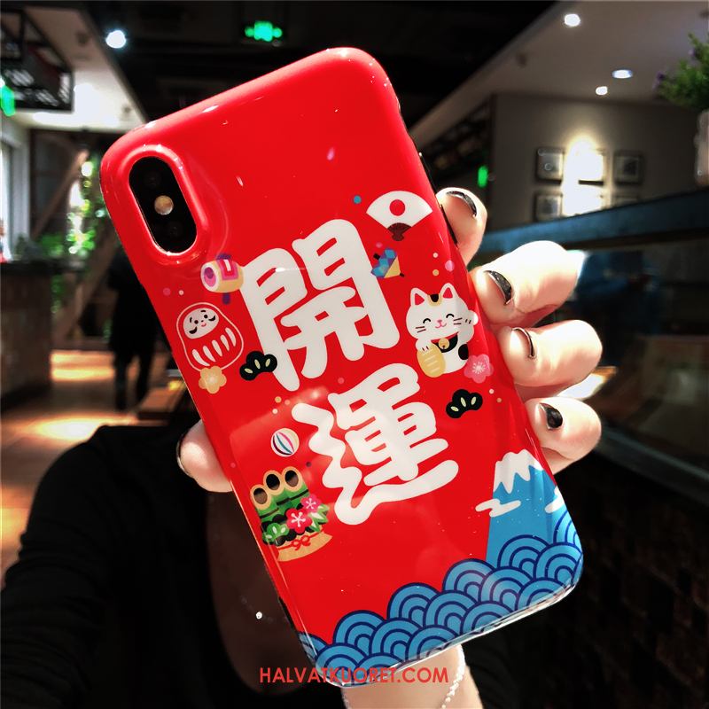 iPhone Xs Kuoret Rakastunut Rikkaus All Inclusive, iPhone Xs Kuori Kiinalainen Tyyli Puhelimen