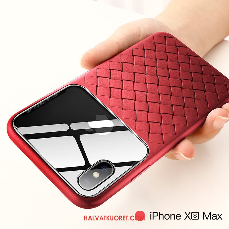 iPhone Xs Max Kuoret Net Red Puhelimen Kotelo, iPhone Xs Max Kuori Pehmeä Neste Uusi