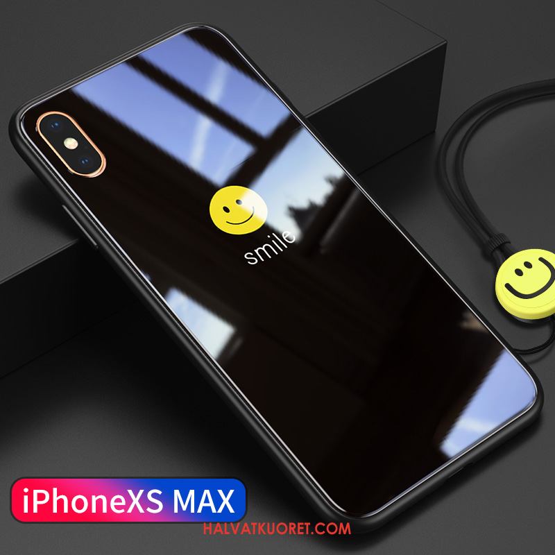 iPhone Xs Max Kuoret Yksinkertainen Murtumaton Valkoinen, iPhone Xs Max Kuori Uusi Lasi