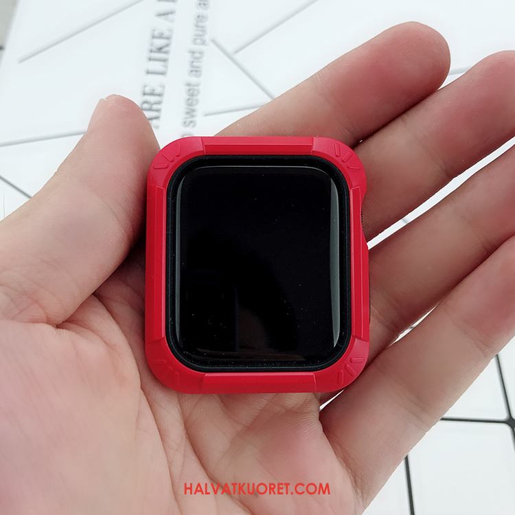 Apple Watch Series 3 Kuoret Pehmeä Neste Kotelo, Apple Watch Series 3 Kuori All Inclusive Punainen