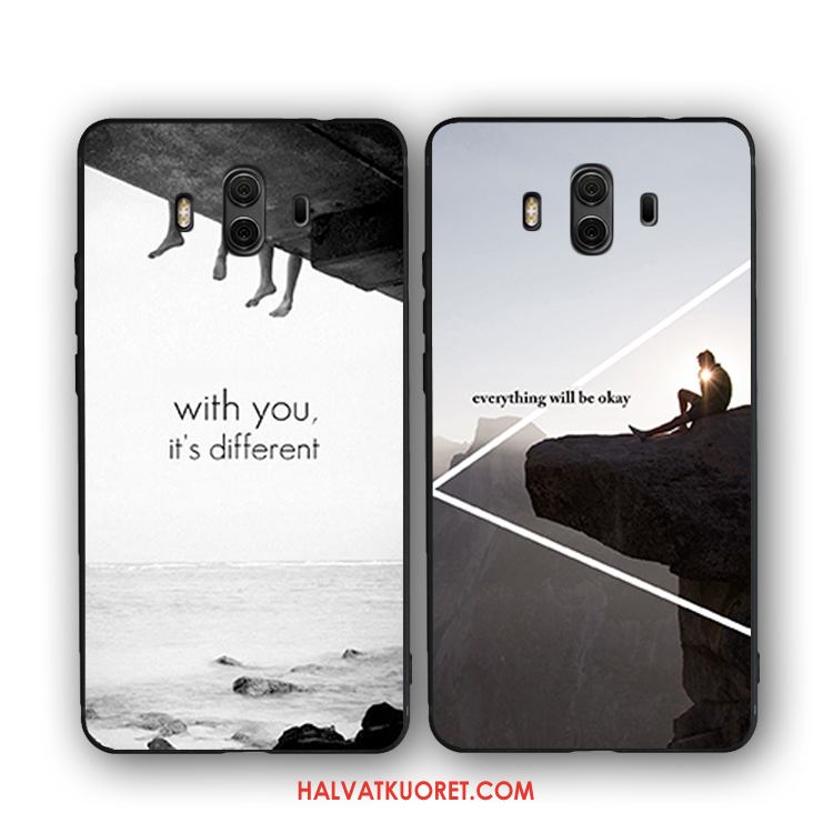 Huawei Mate 10 Kuoret Musta Kotelo Silikoni, Huawei Mate 10 Kuori Suojaus