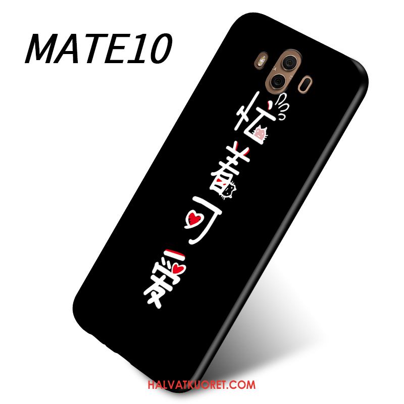 Huawei Mate 10 Kuoret Sarjakuva Musta, Huawei Mate 10 Kuori Puhelimen