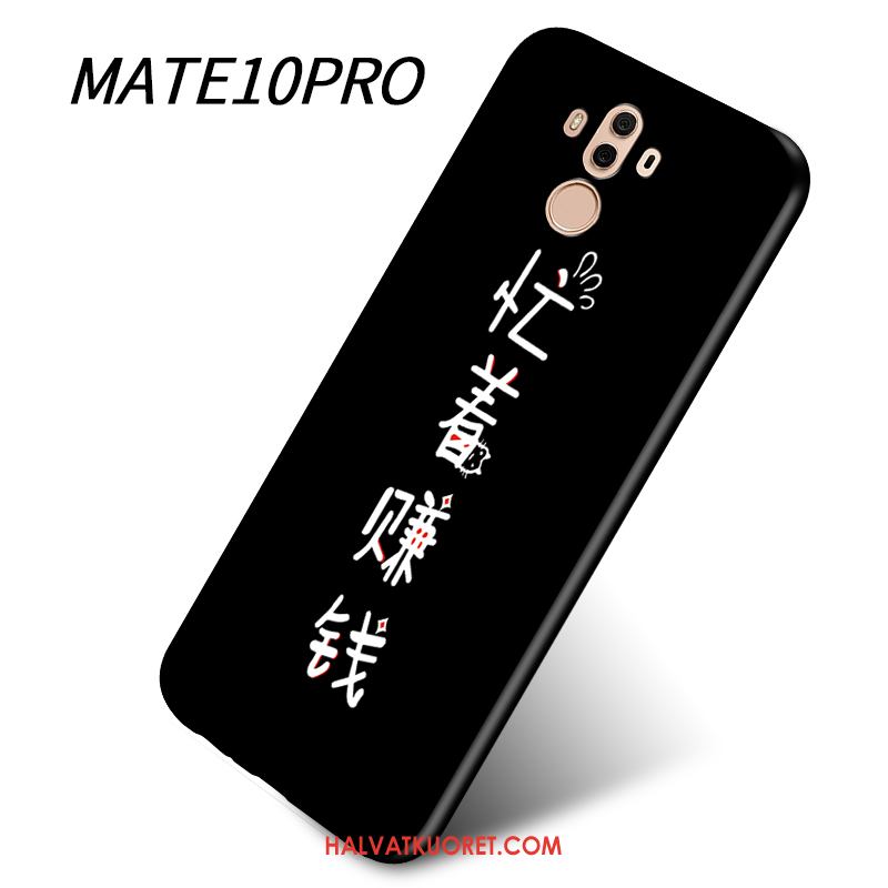 Huawei Mate 10 Pro Kuoret Kotelo Musta, Huawei Mate 10 Pro Kuori Silikoni Trendi
