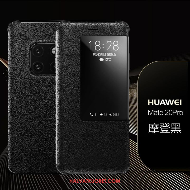 Huawei Mate 20 Pro Kuoret Liiketoiminta Murtumaton, Huawei Mate 20 Pro Kuori Musta Puhelimen