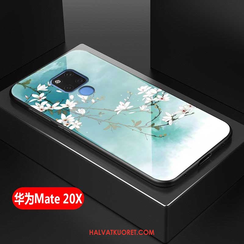 Huawei Mate 20 X Kuoret Karkaisu Silikoni Tila, Huawei Mate 20 X Kuori Persoonallisuus Kova