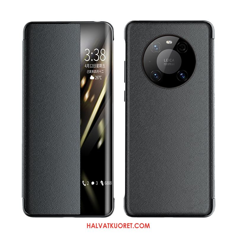 Huawei Mate 40 Kuoret Kaksipuolinen Musta Ylellisyys, Huawei Mate 40 Kuori Ultra Ohut