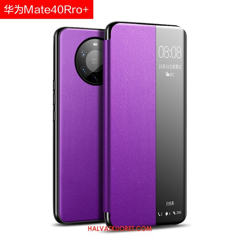 Huawei Mate 40 Pro+ Kuoret Simpukka Puhelimen Ultra, Huawei Mate 40 Pro+ Kuori Violetti Suojaus