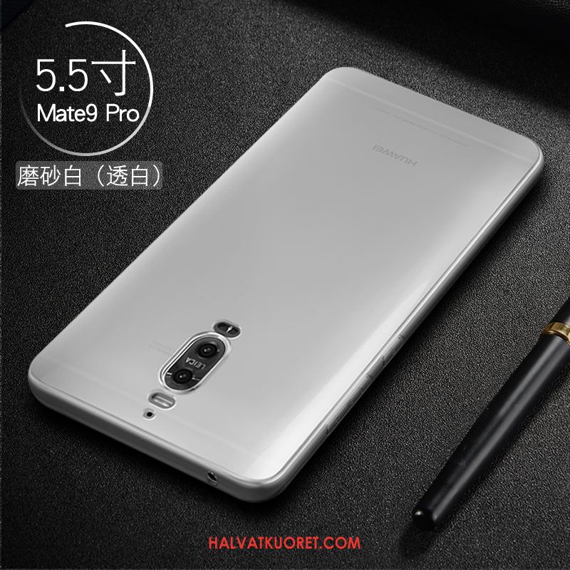 Huawei Mate 9 Pro Kuoret Valkoinen Ohut All Inclusive, Huawei Mate 9 Pro Kuori Silikoni Pehmeä Neste