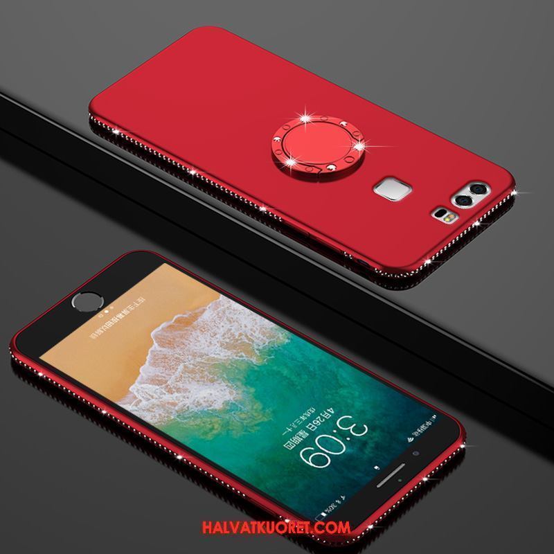 Huawei P10 Kuoret Punainen Ylellisyys Kotelo, Huawei P10 Kuori Trendi