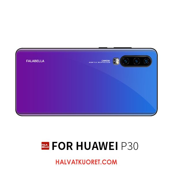 Huawei P30 Kuoret Lasi Ripustettavat Koristeet Uusi, Huawei P30 Kuori Tide-brändi Puhelimen