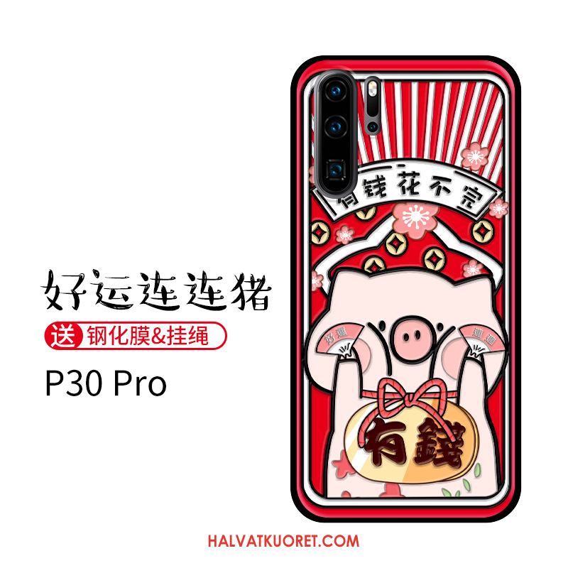 Huawei P30 Pro Kuoret Ultra Sarjakuva Kissa, Huawei P30 Pro Kuori All Inclusive Ohut