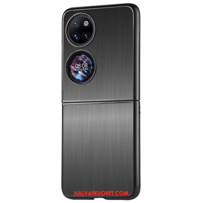 Kuori Huawei P50 Pocket Harjattu Metalliefekti