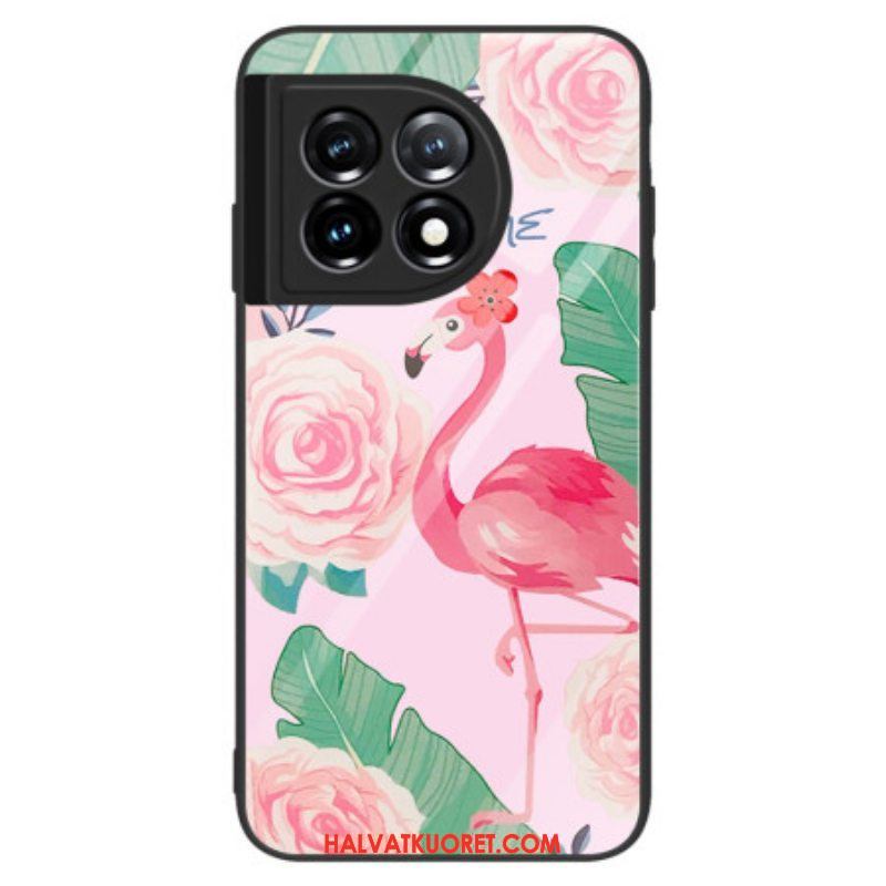 Kuori OnePlus 11 5G Flamingo Karkaistu Lasi
