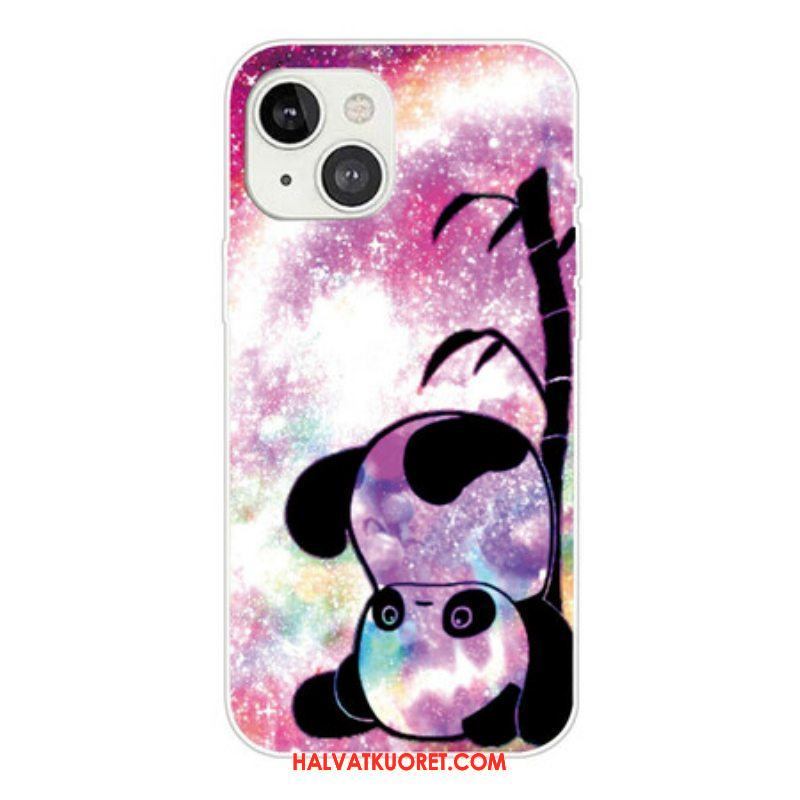 Kuori iPhone 13 Mini Panda Ja Bambu