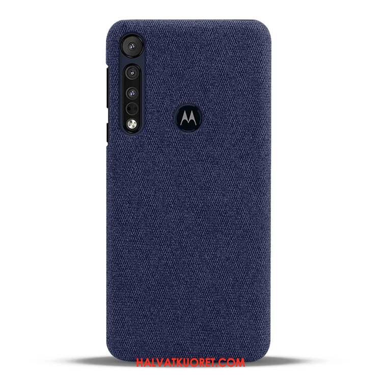 Motorola One Macro Kuoret Kotelo Suojaus, Motorola One Macro Kuori Sininen Kevyt