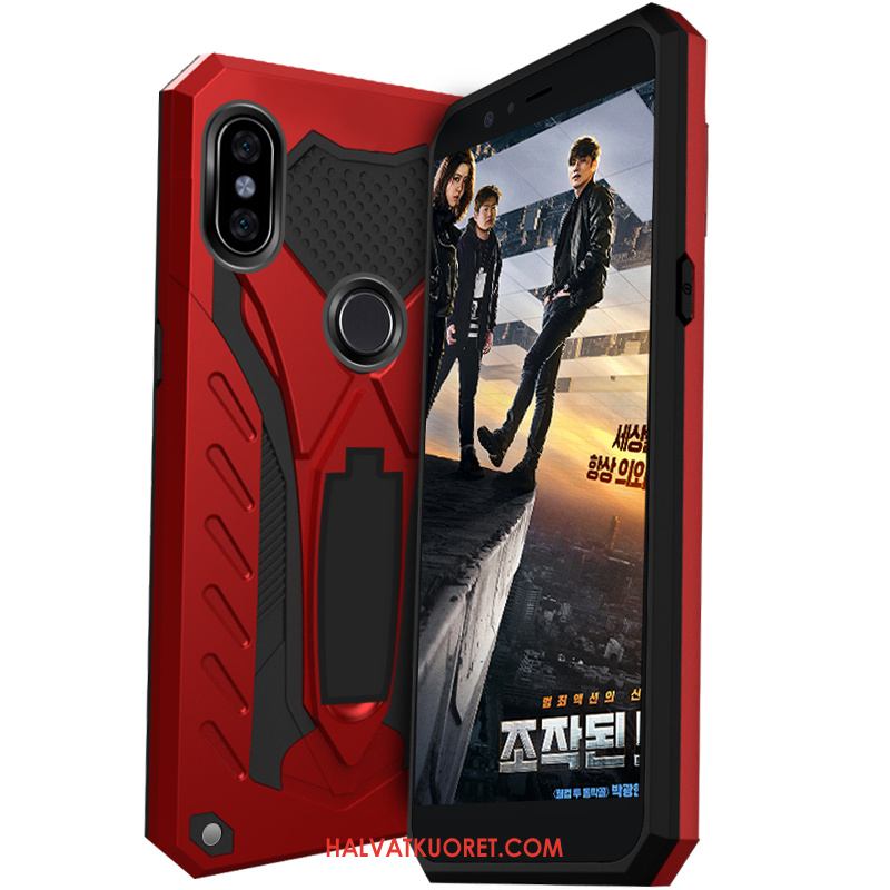 Redmi Note 6 Pro Kuoret Silikoni Kova Pu, Redmi Note 6 Pro Kuori Pesty Suede All Inclusive Beige