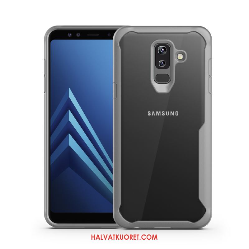 Samsung Galaxy A6+ Kuoret Silikoni Murtumaton Puhelimen, Samsung Galaxy A6+ Kuori Läpinäkyvä Tähti