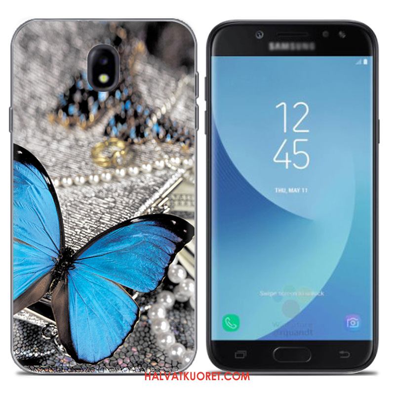 Samsung Galaxy J5 2017 Kuoret Sininen Eurooppa Tähti, Samsung Galaxy J5 2017 Kuori Pehmeä Neste