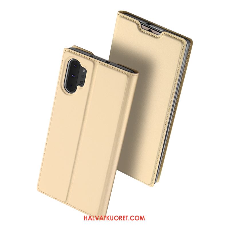 Samsung Galaxy Note 10+ Kuoret Kortti Kulta, Samsung Galaxy Note 10+ Kuori Tähti Puhelimen