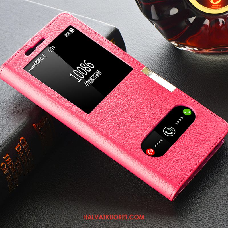 Samsung Galaxy Note 8 Kuoret All Inclusive Nahkakotelo, Samsung Galaxy Note 8 Kuori Puhelimen Pinkki