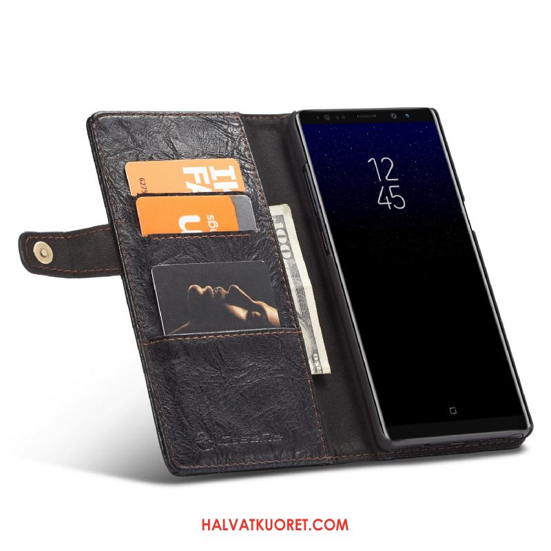 Samsung Galaxy Note 8 Kuoret Kortti Murtumaton Kotelo, Samsung Galaxy Note 8 Kuori Musta