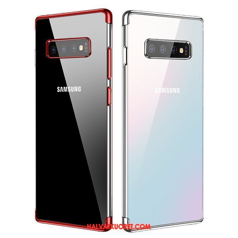 Samsung Galaxy S10+ Kuoret Tähti Ultra Puhelimen, Samsung Galaxy S10+ Kuori Punainen Silikoni