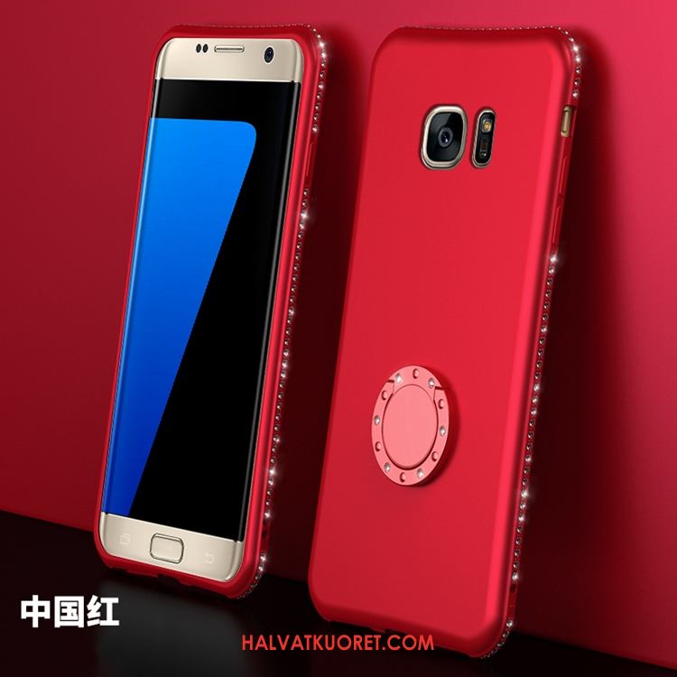 Samsung Galaxy S7 Kuoret Strassi Tähti Murtumaton, Samsung Galaxy S7 Kuori Punainen Silikoni