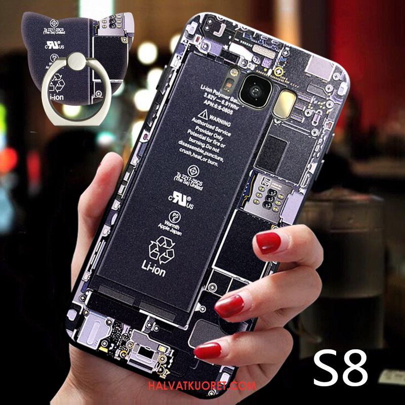 Samsung Galaxy S8 Kuoret Murtumaton Musta Luova, Samsung Galaxy S8 Kuori Puhelimen