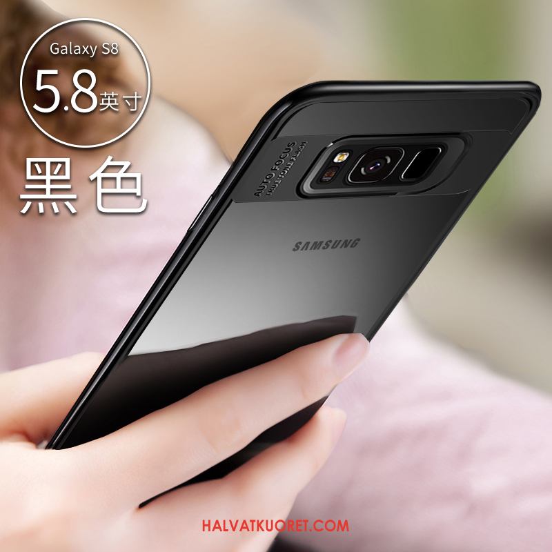 Samsung Galaxy S8 Kuoret Suojaus Murtumaton Silikoni, Samsung Galaxy S8 Kuori Läpinäkyvä Tähti