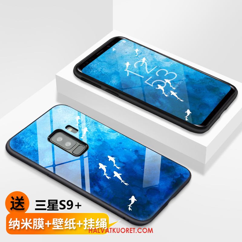 Samsung Galaxy S9+ Kuoret Puhelimen Uusi Pehmeä Neste, Samsung Galaxy S9+ Kuori Kiinalainen Tyyli Karkaisu