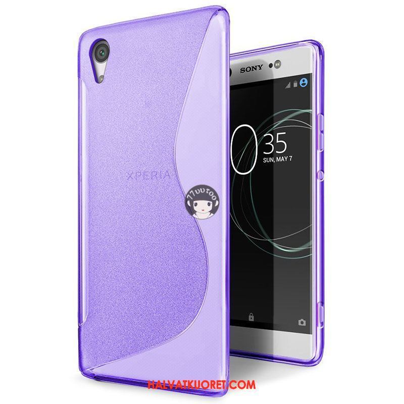 Sony Xperia Xa1 Ultra Kuoret Violetti Murtumaton, Sony Xperia Xa1 Ultra Kuori Kotelo Pehmeä Neste