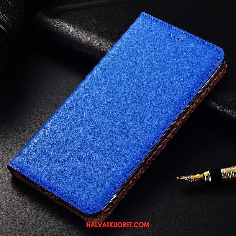 Sony Xperia Xz1 Compact Kuoret Sininen Nahkakotelo, Sony Xperia Xz1 Compact Kuori Puhelimen Suojaus
