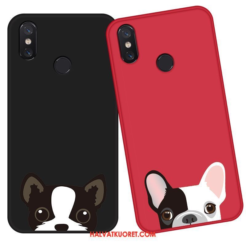 Xiaomi Mi 8 Kuoret Pieni Ripustettavat Koristeet Puhelimen, Xiaomi Mi 8 Kuori Punainen Beige