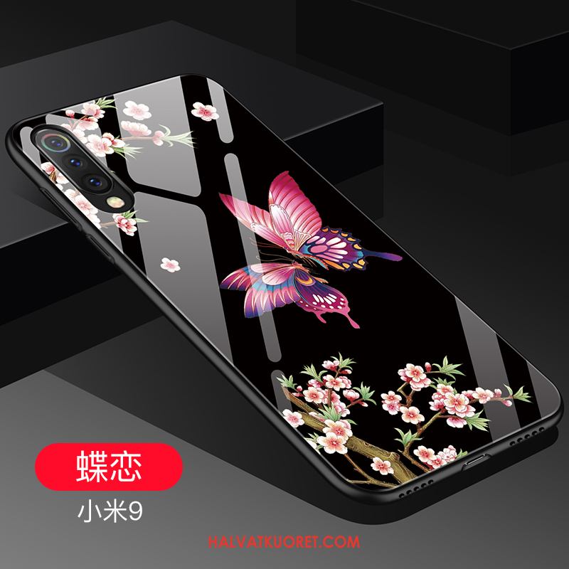 Xiaomi Mi 9 Kuoret Silikoni Kotelo Net Red, Xiaomi Mi 9 Kuori Musta Beige